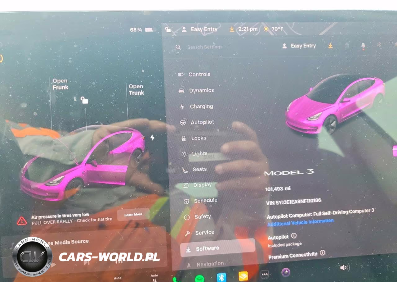 2022 Tesla Model 3 VIN:5YJ3E1EA9NF110186 - 9