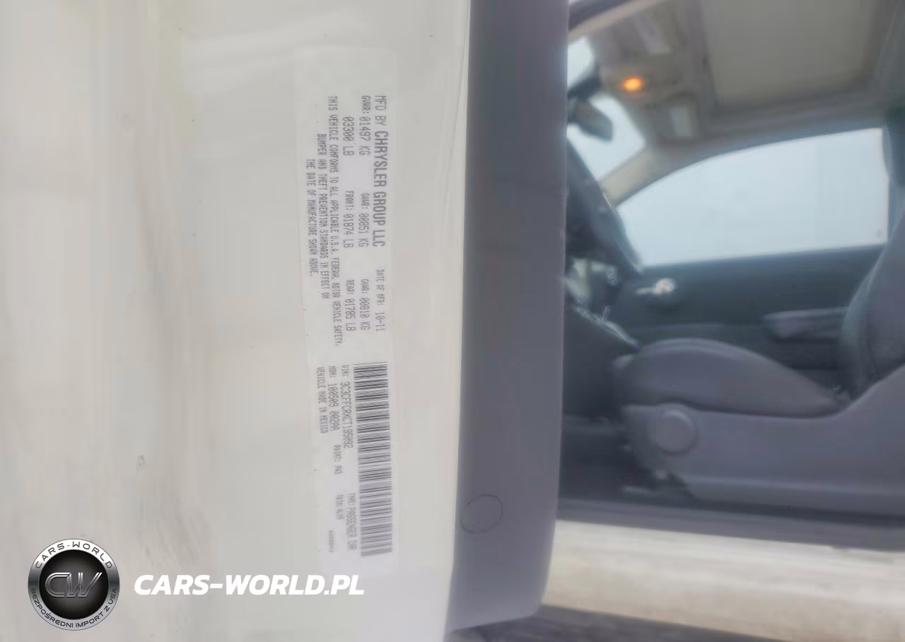 2012 Fiat 500 Lounge VIN:3C3CFFCRXCT195092 - 12