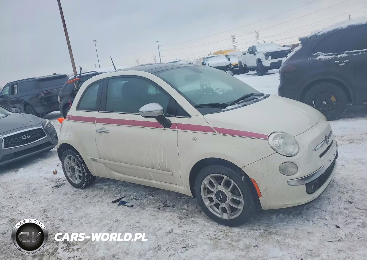 2012 Fiat 500 Lounge VIN:3C3CFFCRXCT195092 - 4