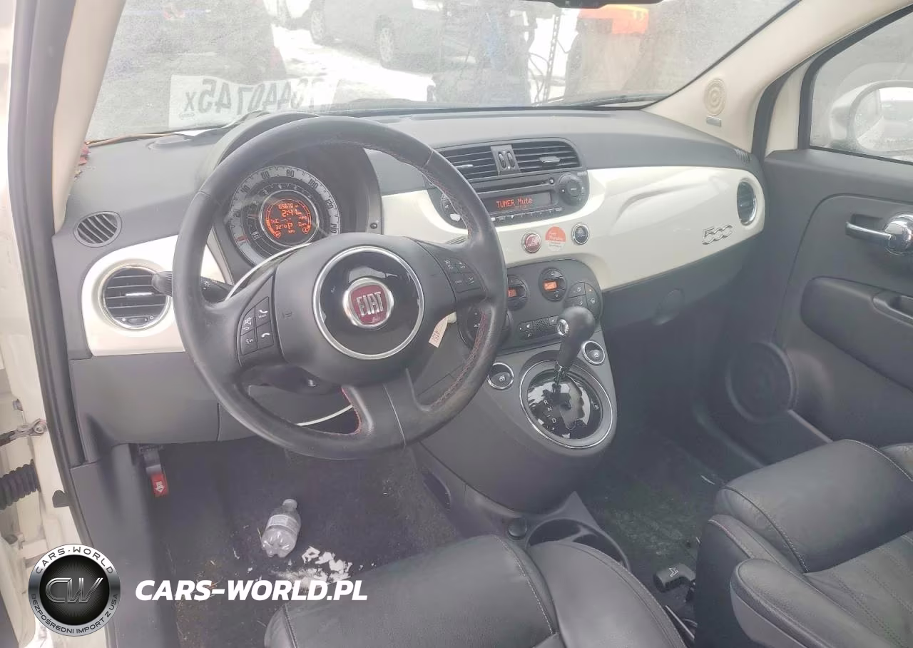 2012 Fiat 500 Lounge VIN:3C3CFFCRXCT195092 - 8