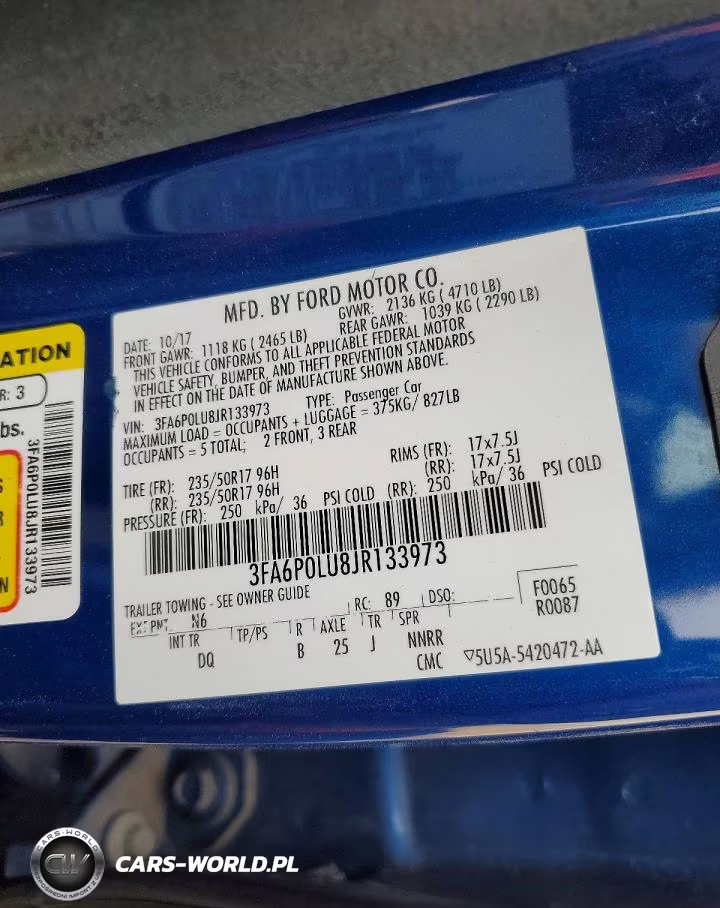 2018 Ford Fusion Se Hybrid VIN:3FA6P0LU8JR133973 - 12