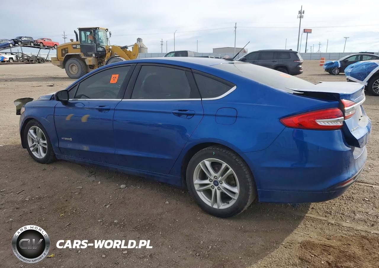 2018 Ford Fusion Se Hybrid VIN:3FA6P0LU8JR133973 - 2