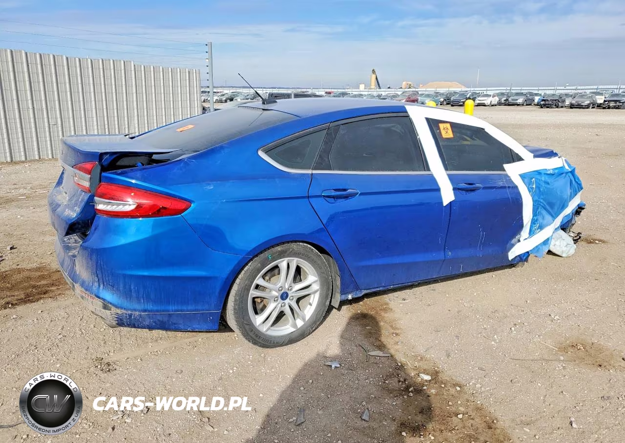2018 Ford Fusion Se Hybrid VIN:3FA6P0LU8JR133973 - 3