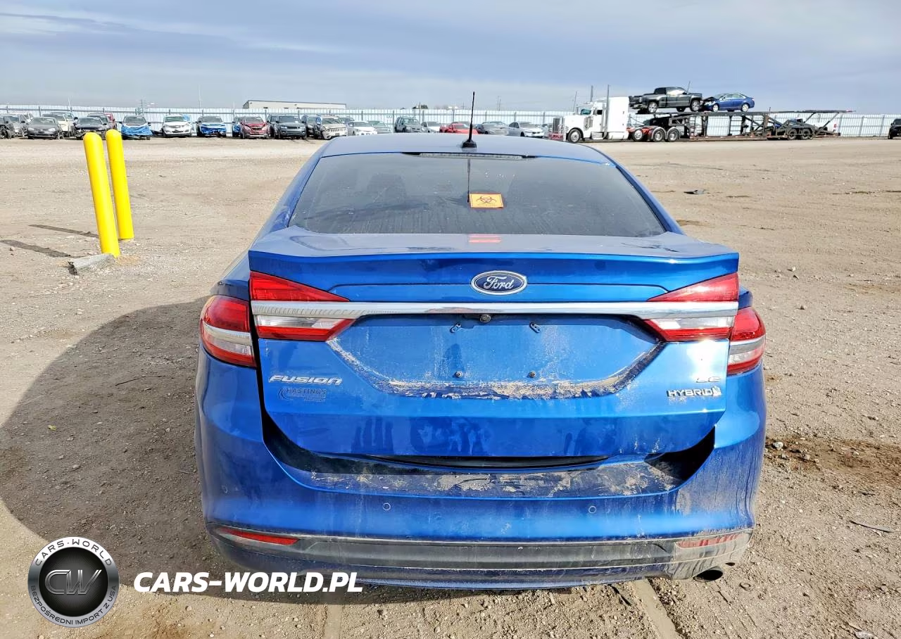 2018 Ford Fusion Se Hybrid VIN:3FA6P0LU8JR133973 - 6