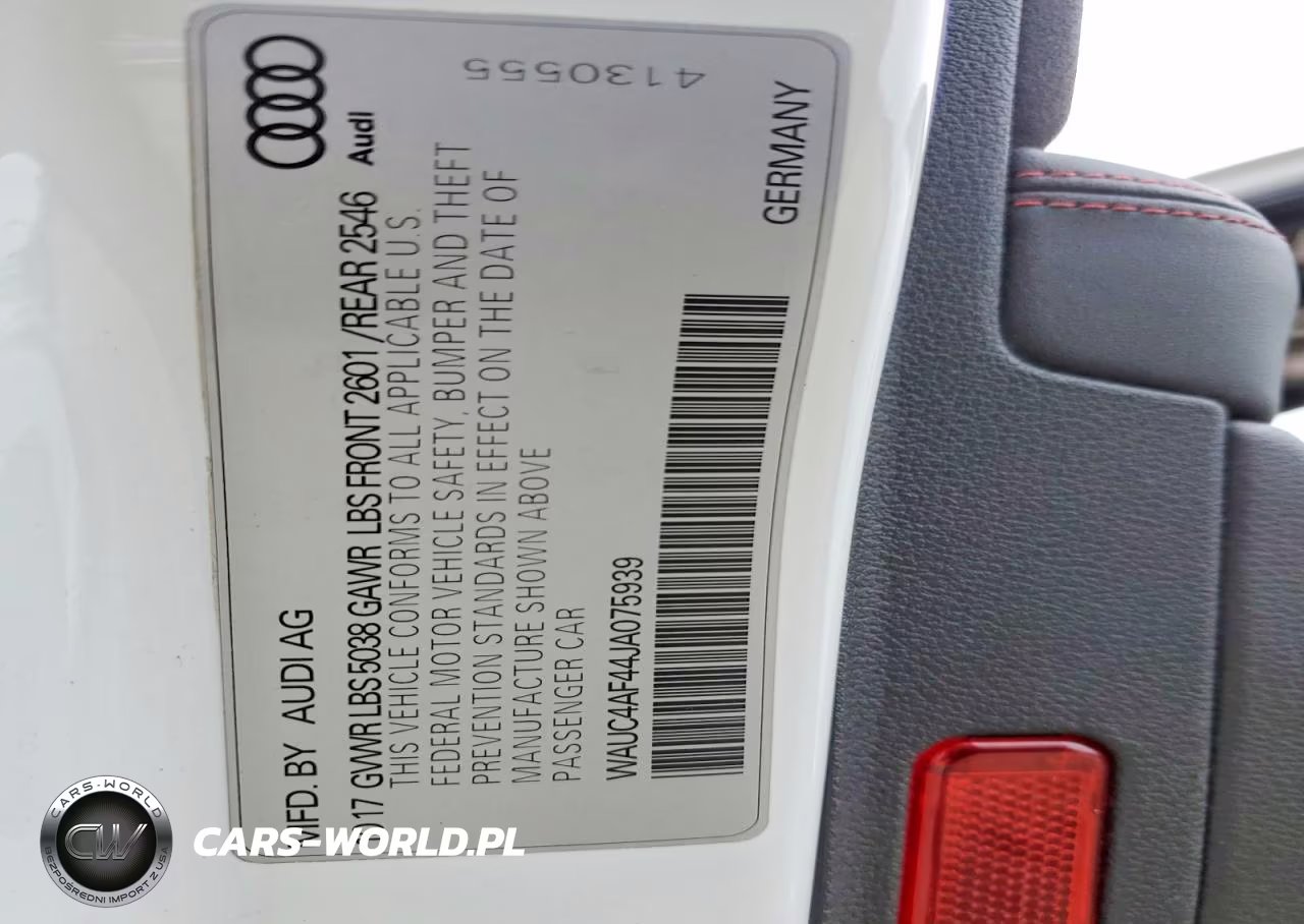 2018 Audi S4 Prestige VIN:WAUC4AF44JA075939 - 12