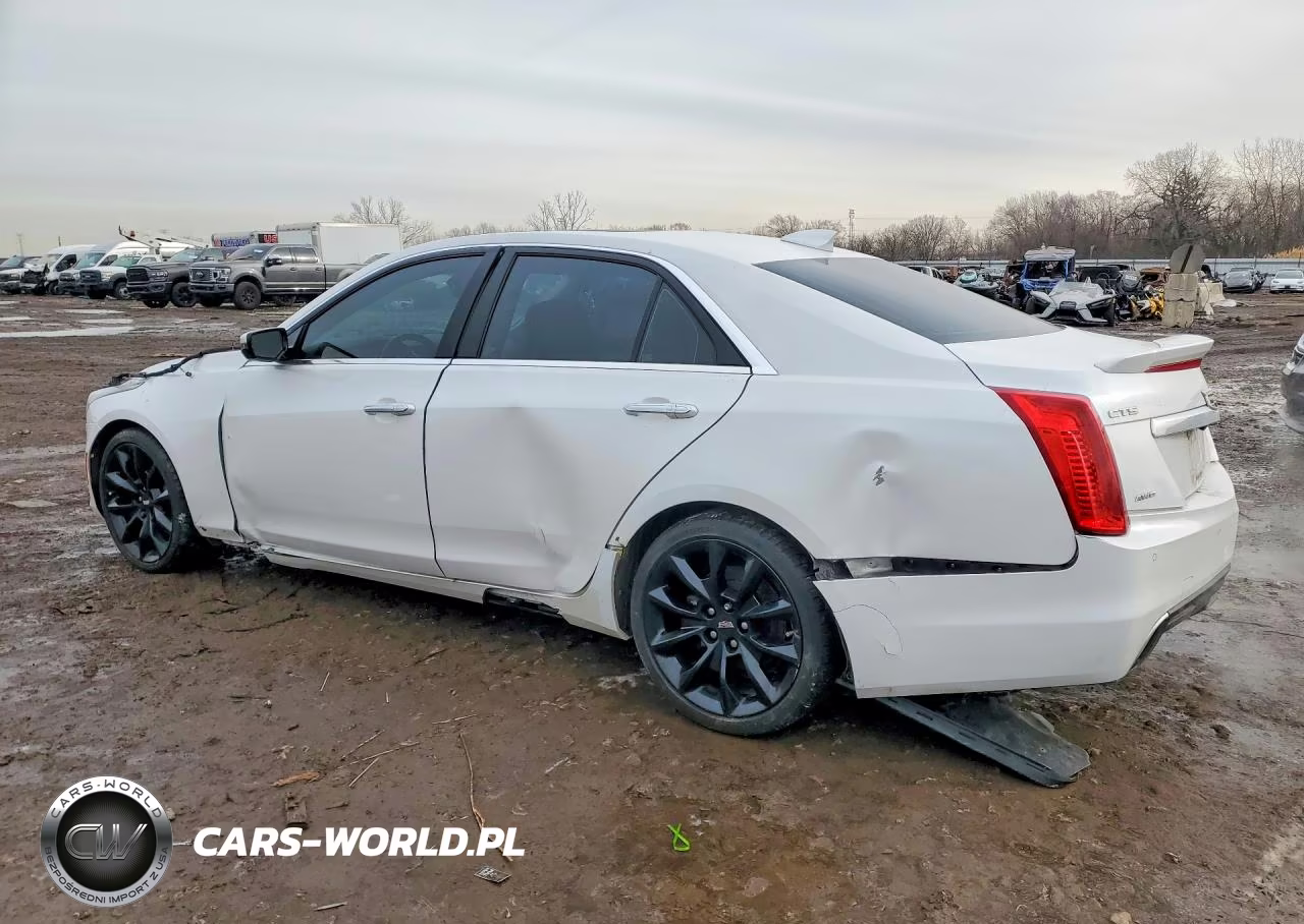 2018 Cadillac Cts Luxury VIN:1G6AX5SS8J0177766 - 2