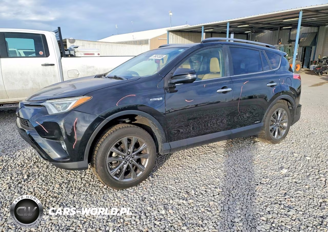 2018 Toyota Rav4 Hv Limited VIN:JTMDJREV0JD184308 - 1