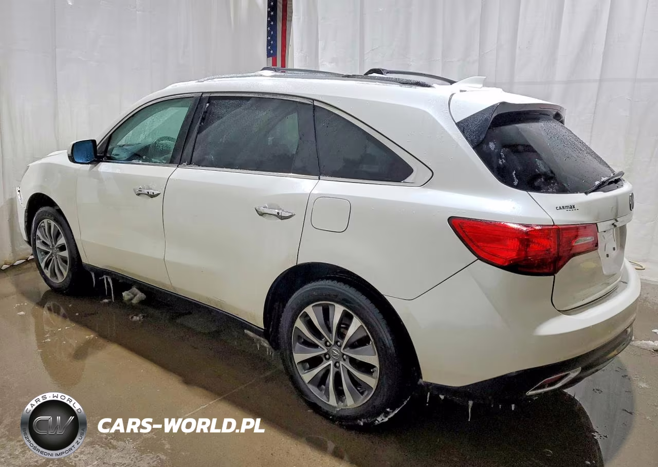 2016 Acura Mdx Technology VIN:5FRYD4H44GB036595 - 2