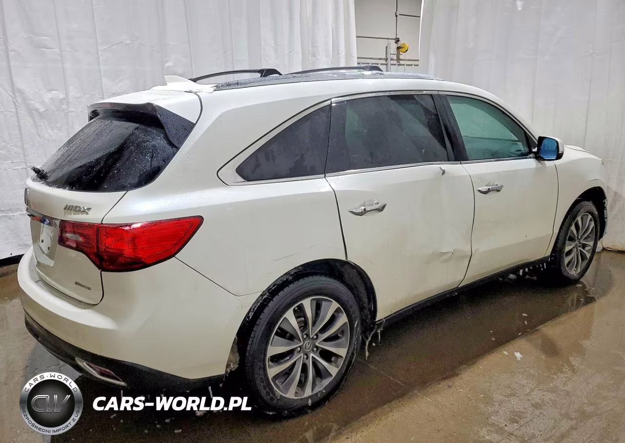 2016 Acura Mdx Technology VIN:5FRYD4H44GB036595 - 3