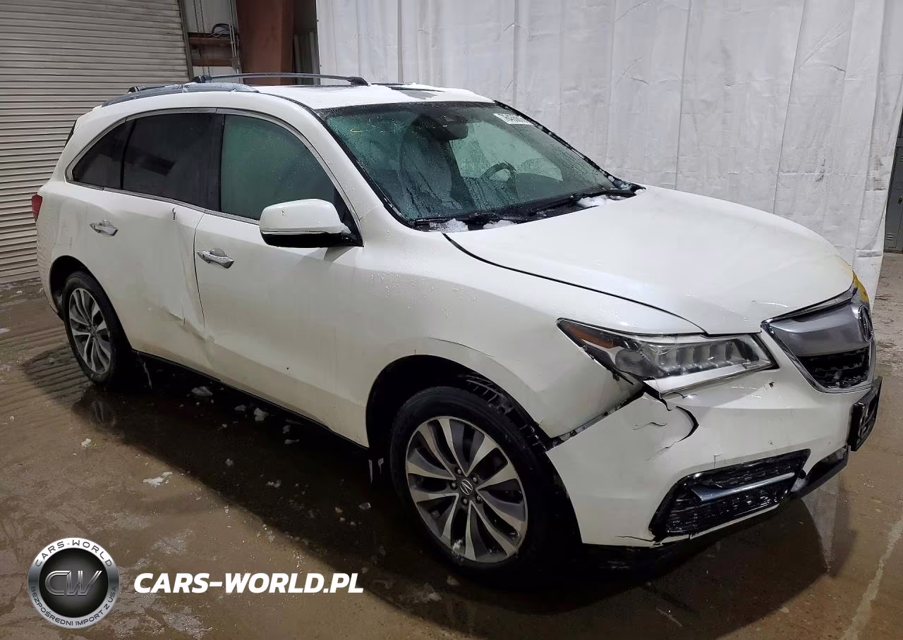 2016 Acura Mdx Technology VIN:5FRYD4H44GB036595 - 4
