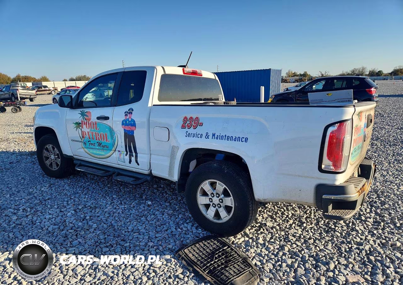 2015 GMC Canyon VIN:1GTH5AEA7F1183556 - 2
