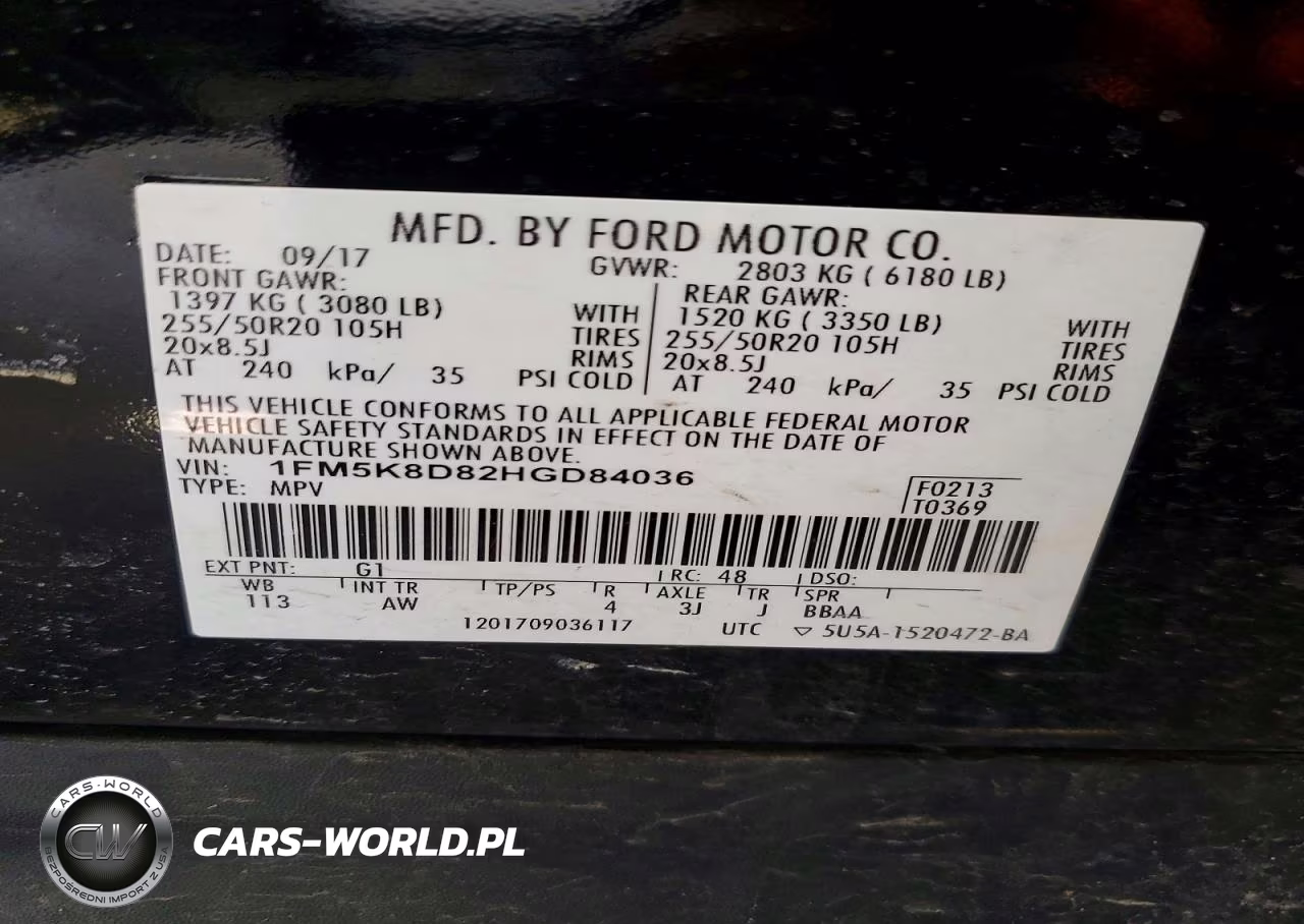 2017 Ford Explorer Xlt VIN:1FM5K8D82HGD84036 - 13