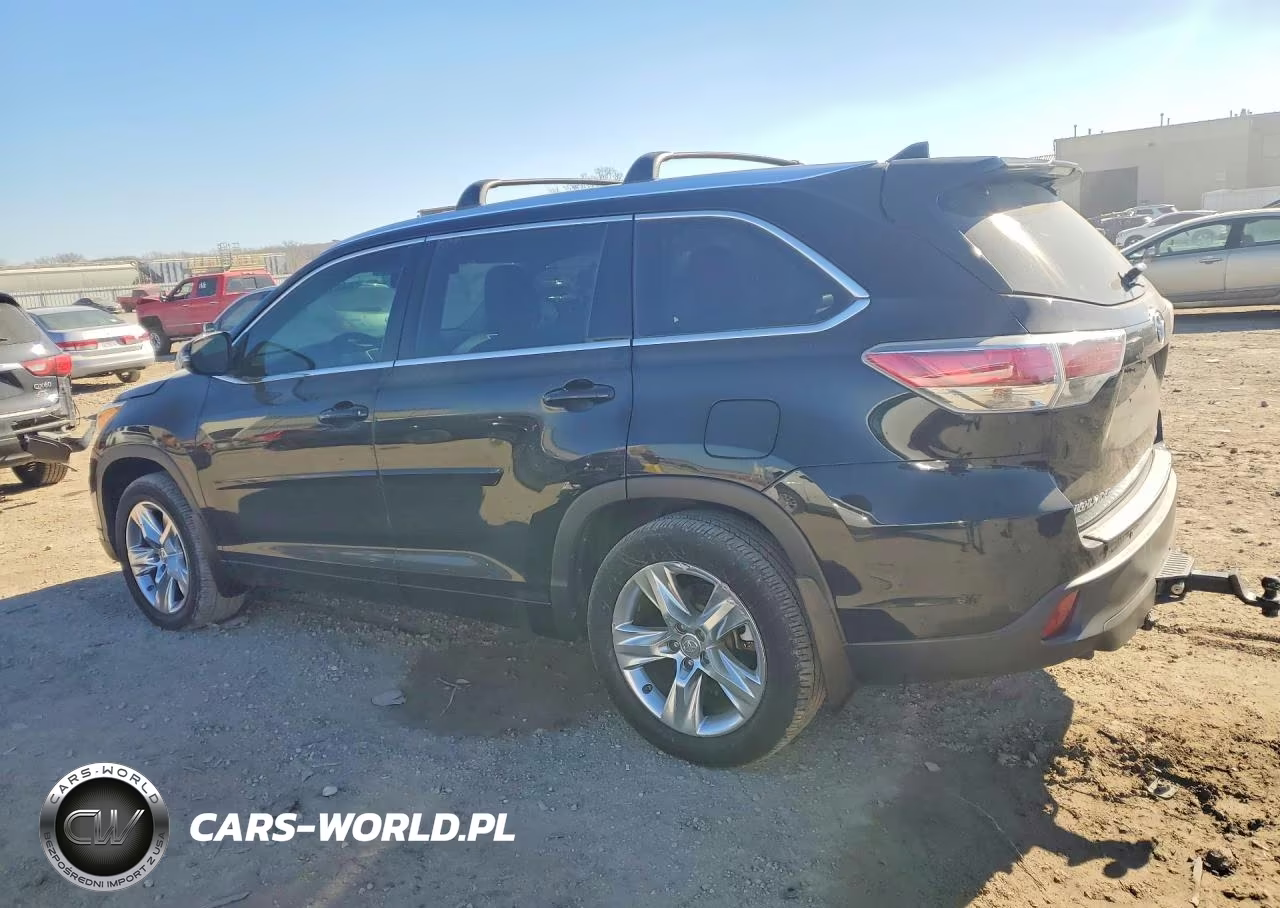 2014 Toyota Highlander Limited VIN:5TDDKRFH3ES020485 - 2