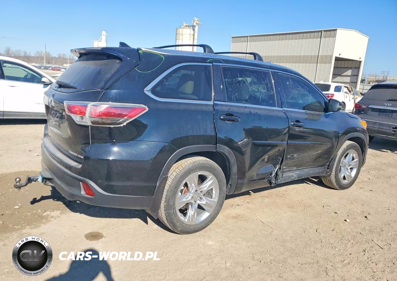 2014 Toyota Highlander Limited VIN:5TDDKRFH3ES020485 - 3