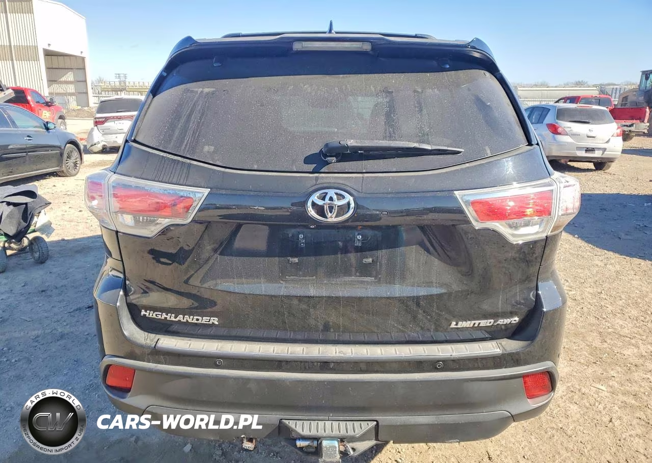 2014 Toyota Highlander Limited VIN:5TDDKRFH3ES020485 - 6