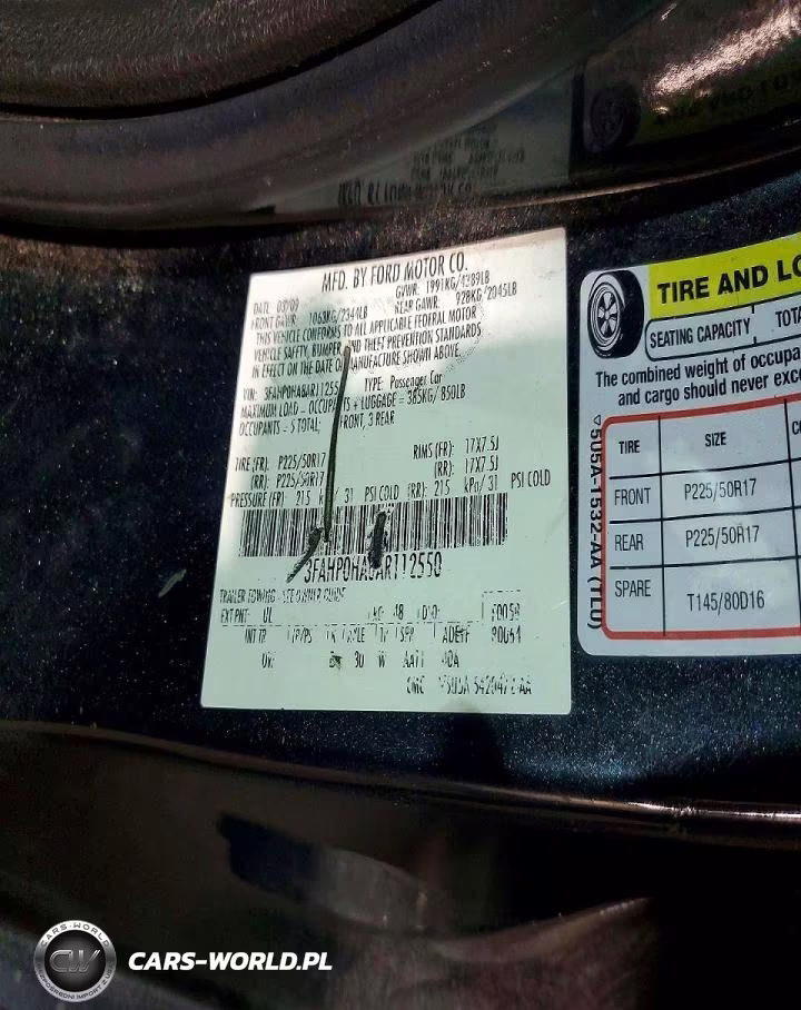 2010 Ford Fusion Se VIN:3FAHP0HA8AR112550 - 12