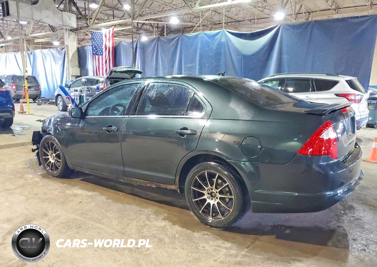 2010 Ford Fusion Se VIN:3FAHP0HA8AR112550 - 2