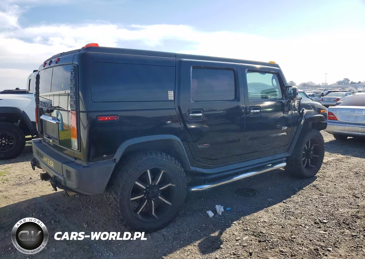 2003 Hummer H2 VIN:5GRGN23U63H130072 - 3