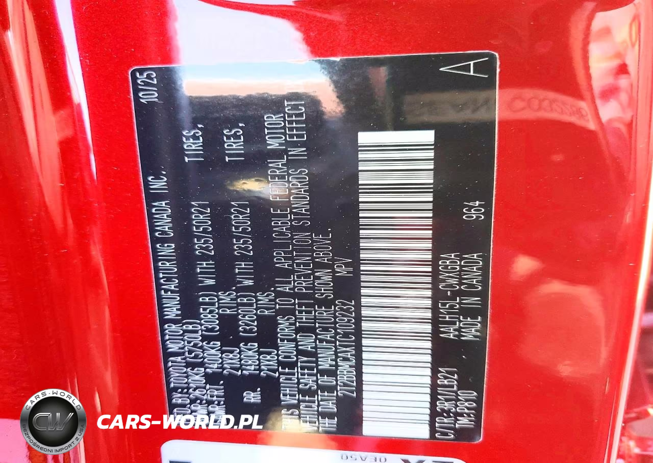 2026 Lexus Rx 350H Base VIN:2T2BBMCAXTC109232 - 13