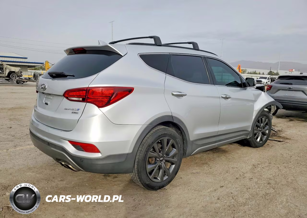 2017 Hyundai Santa Fe Sport 2.0T Ultimate VIN:5XYZW4LA3HG447445 - 3