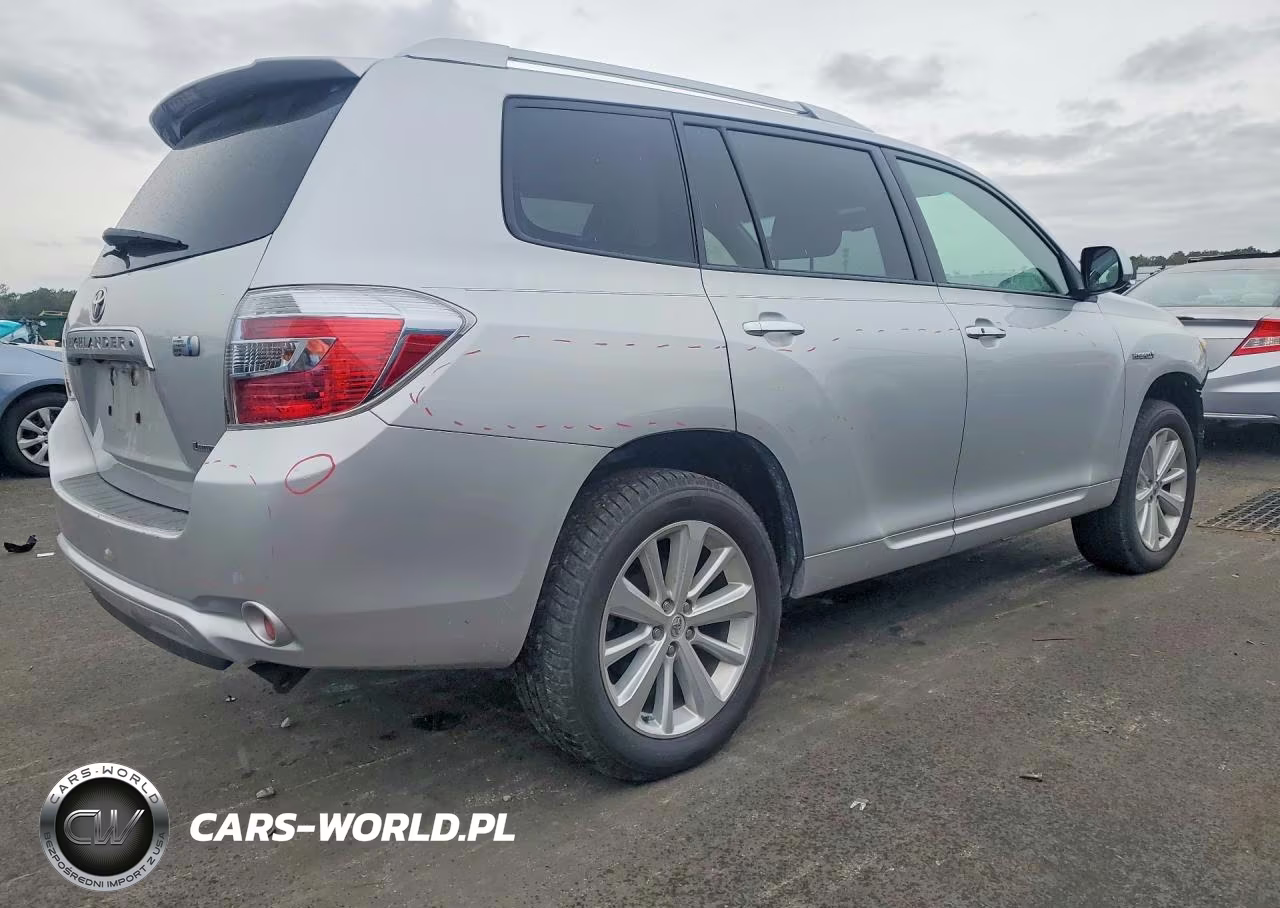 2008 Toyota Highlander Hybrid Limited VIN:JTEEW44A682010445 - 3