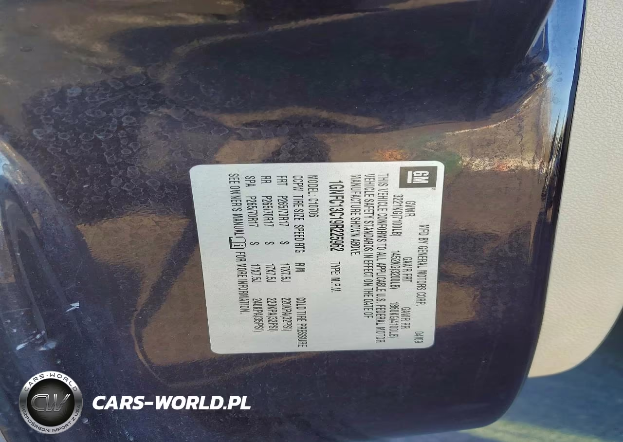 2009 Chevrolet Tahoe C1500 Ls VIN:1GNFC13C19R225962 - 12