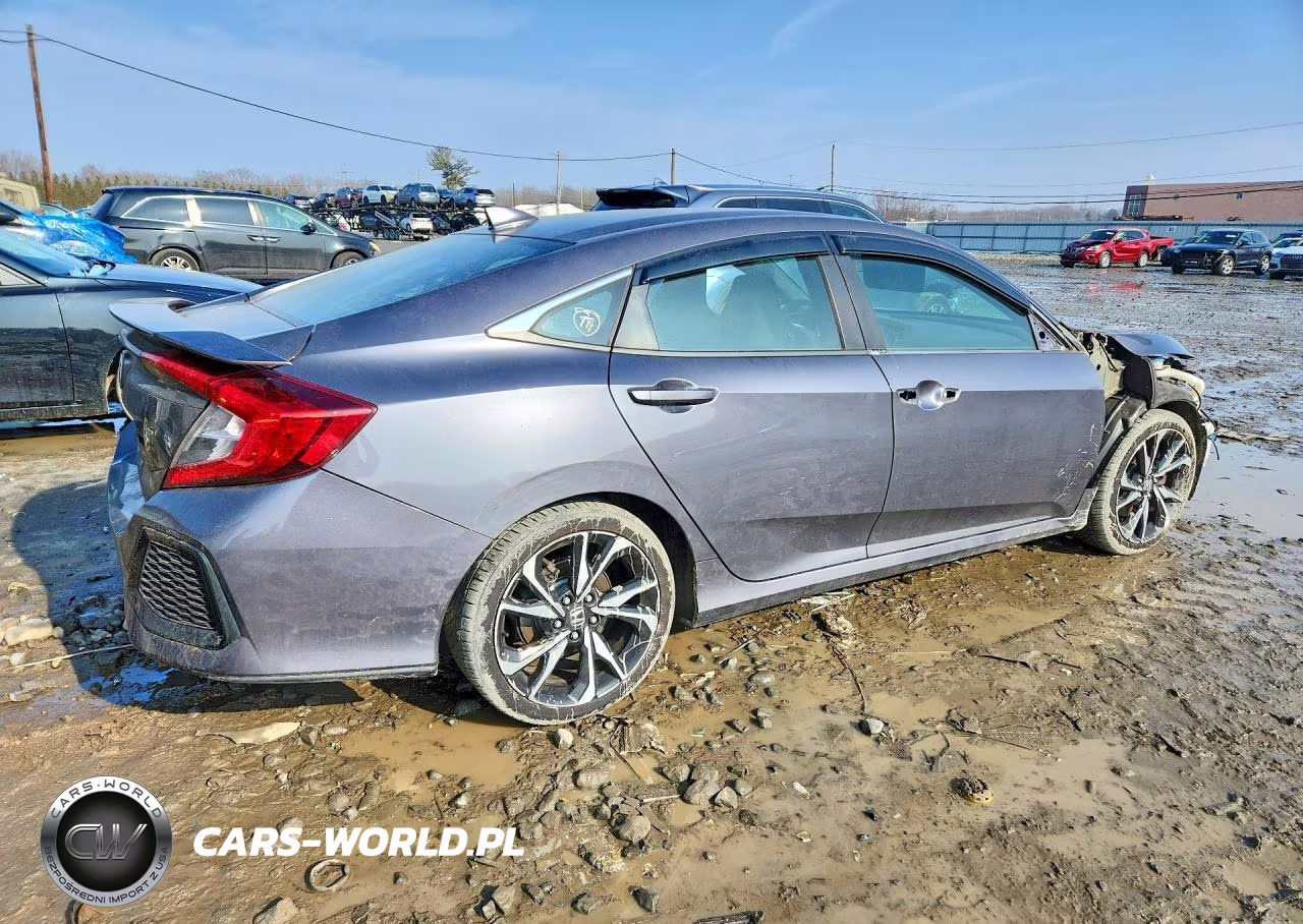 2019 Honda Civic Si VIN:2HGFC1E54KH703709 - 3