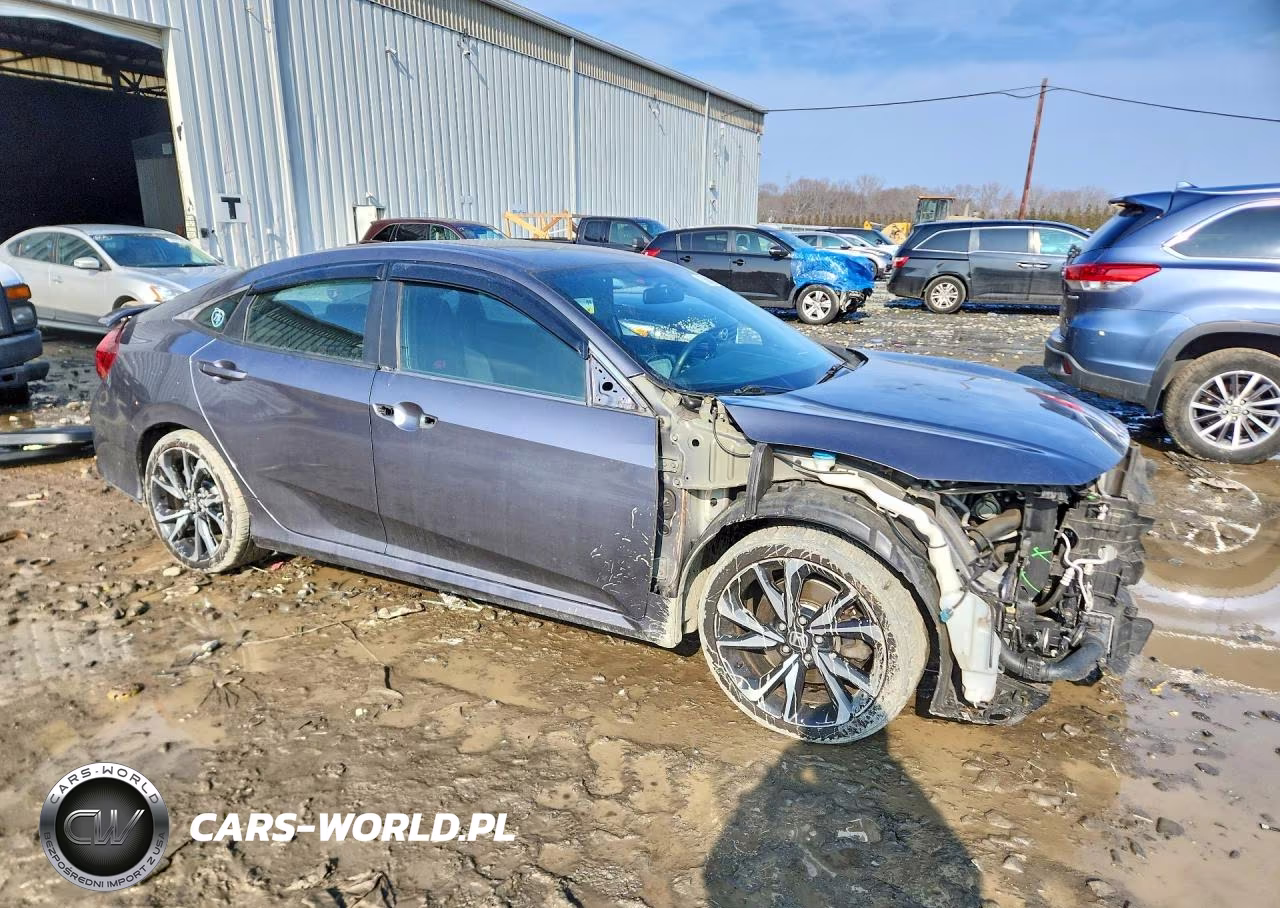 2019 Honda Civic Si VIN:2HGFC1E54KH703709 - 4