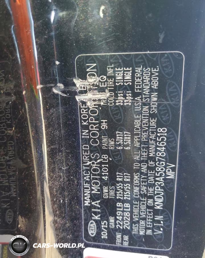 2016 Kia Soul + VIN:KNDJP3A58G7846518 - 12
