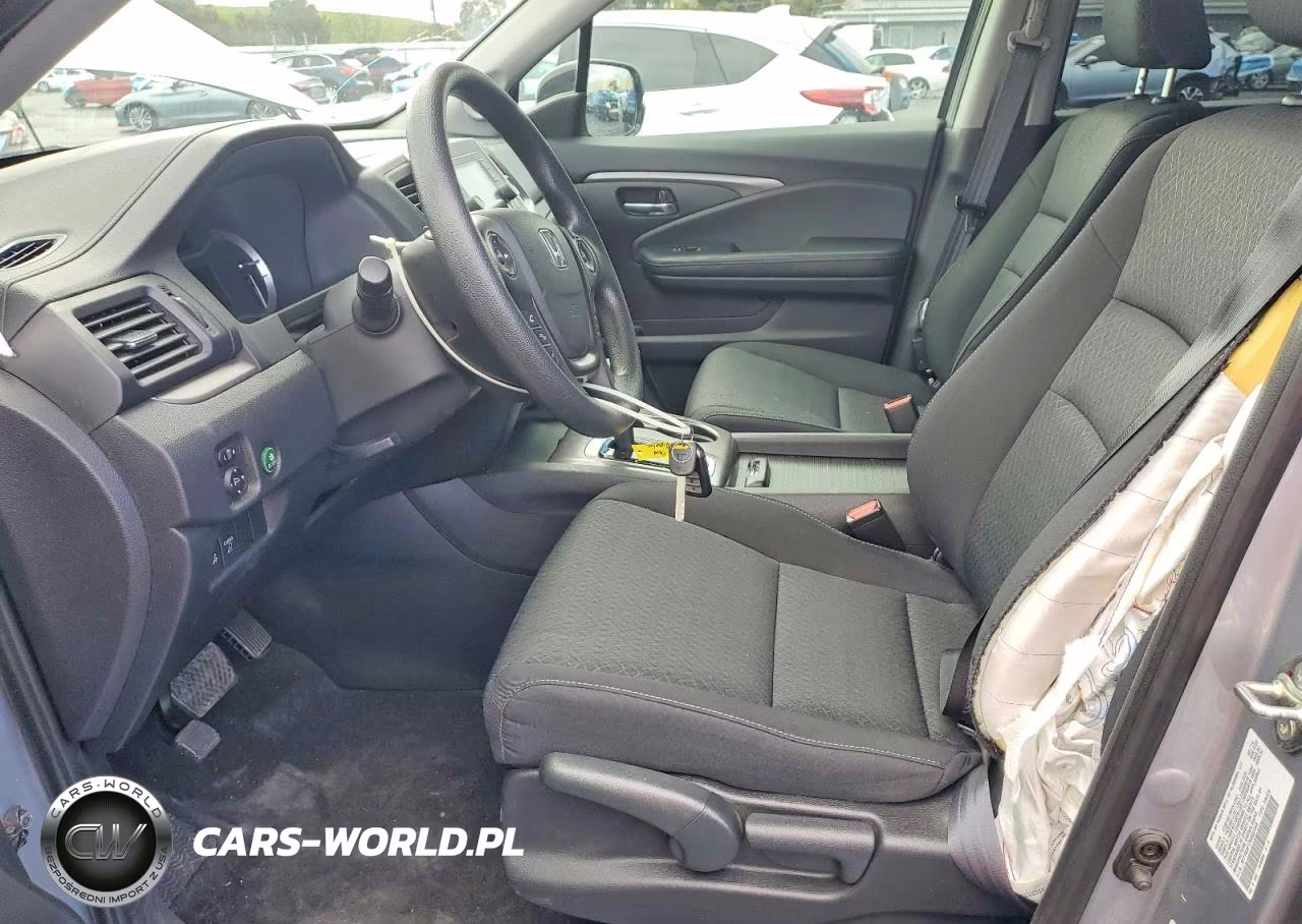 2019 Honda Ridgeline Sport VIN:5FPYK3F17KB037346 - 7