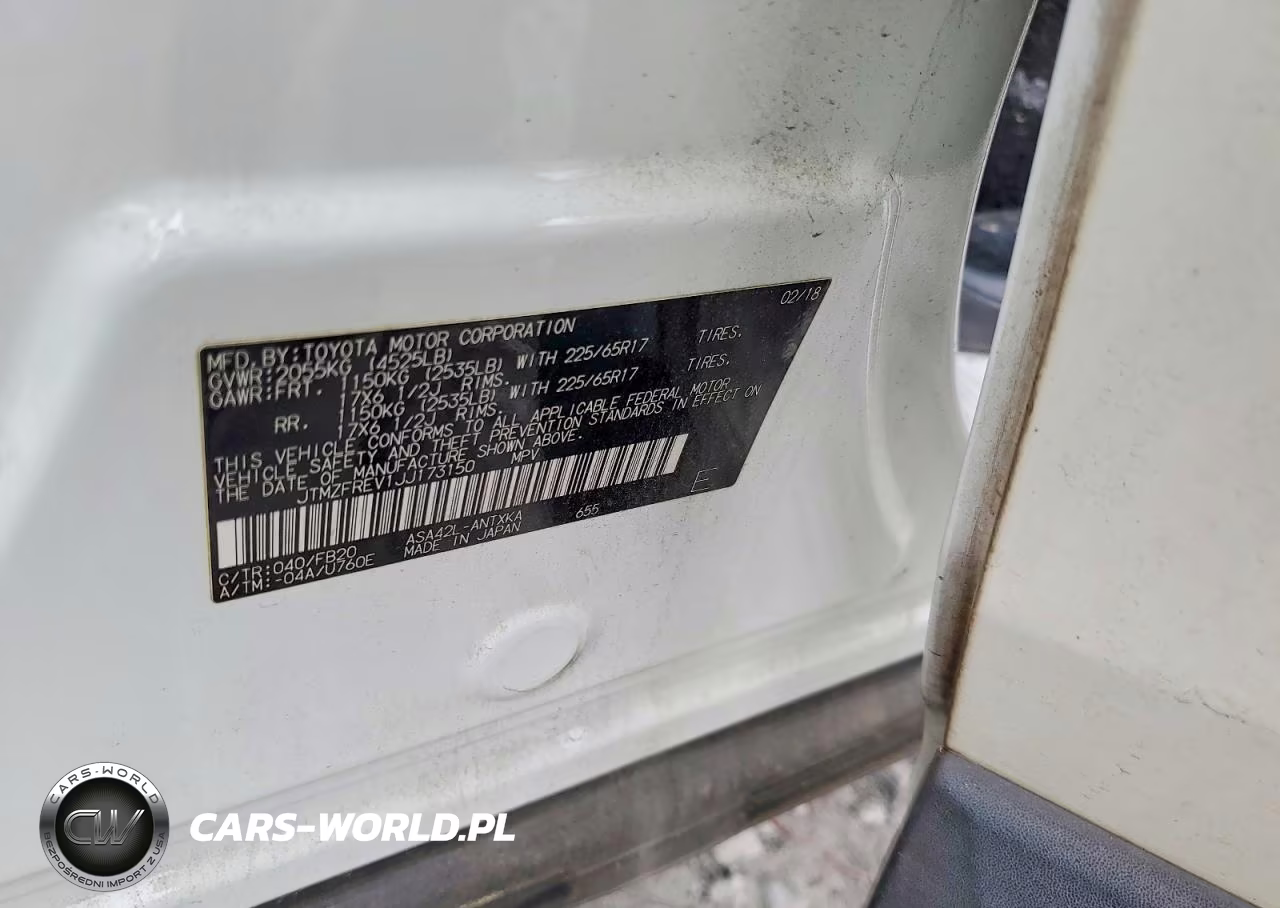 2018 Toyota Rav4 Le VIN:JTMZFREV1JJ173150 - 12