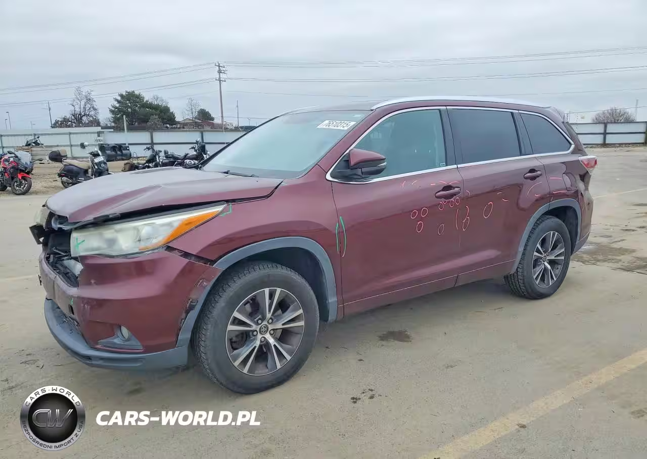 2016 Toyota Highlander Xle