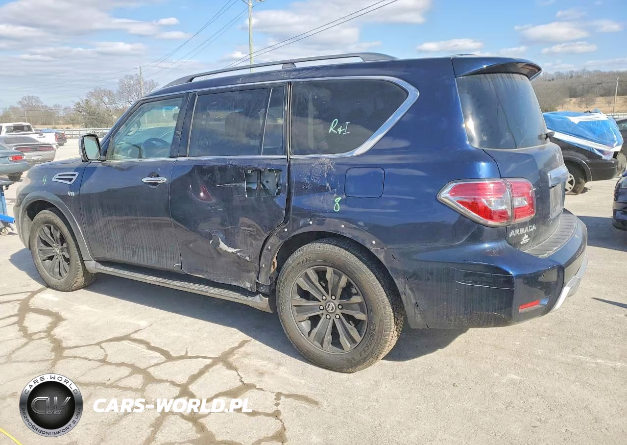 2017 Nissan Armada Sv VIN:JN8AY2NC0H9510226 - 2