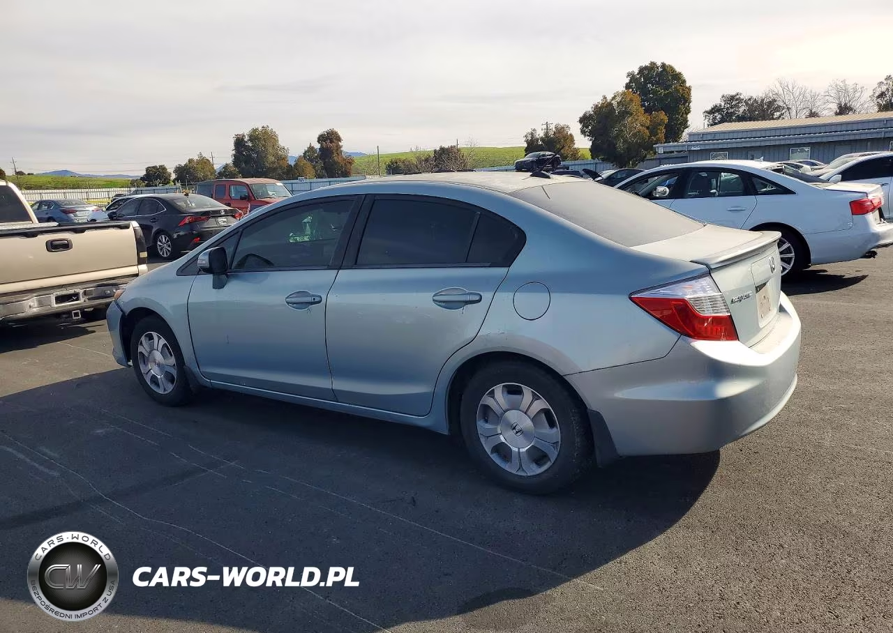 2012 Honda Civic Hybrid VIN:JHMFB4F28CS001067 - 2