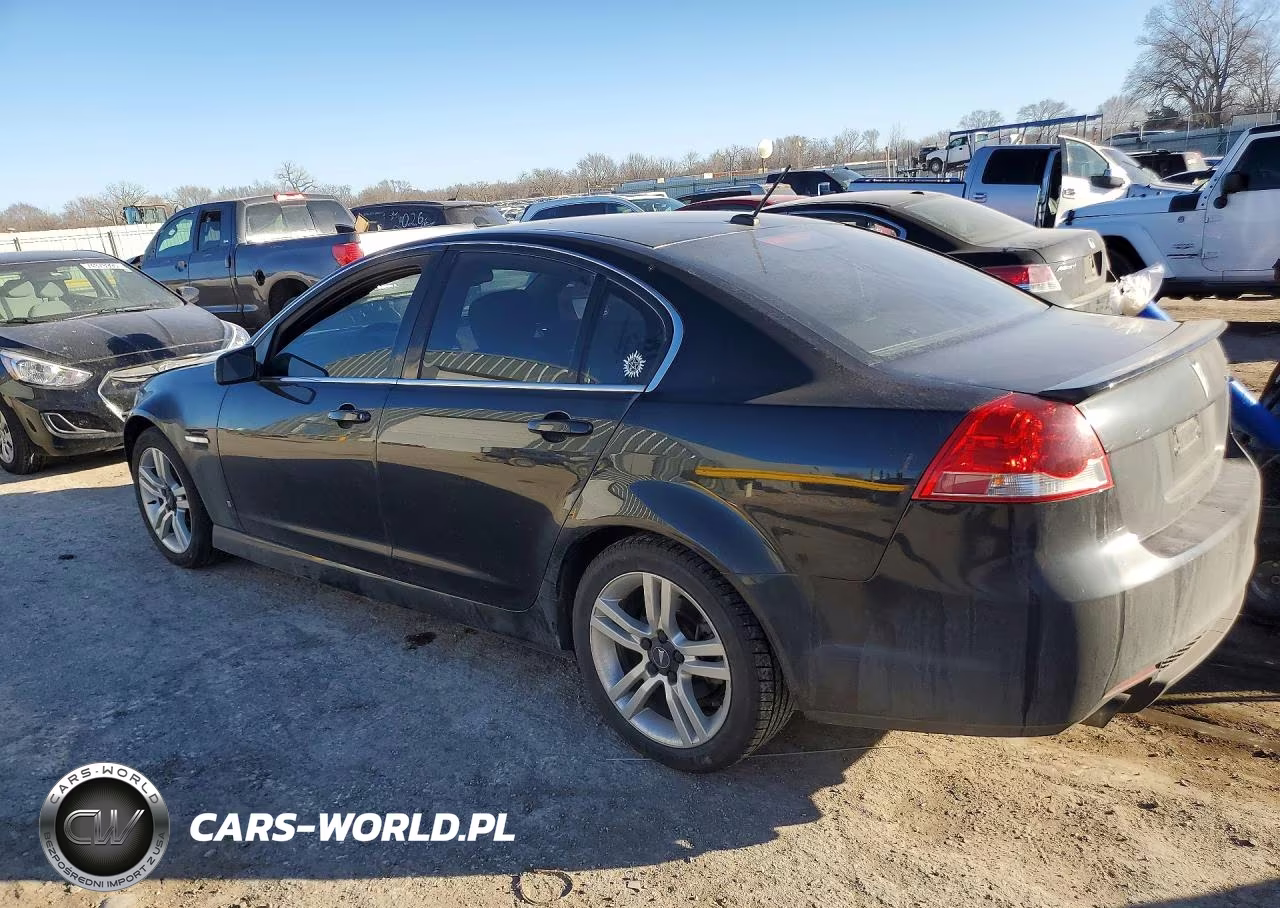 2009 Pontiac G8 VIN:6G2ER57769L182737 - 2