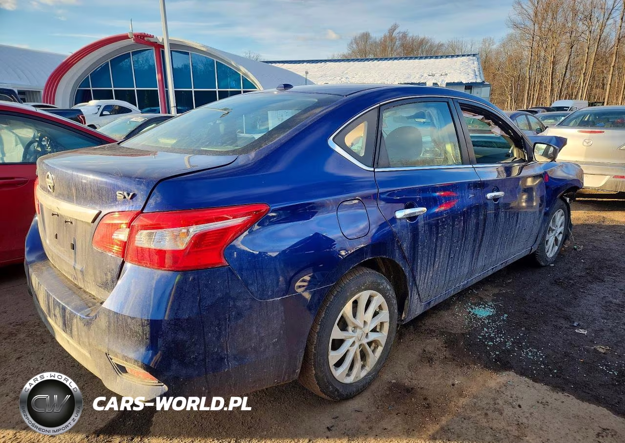 2019 Nissan Sentra Sv VIN:3N1AB7AP6KY373154 - 3