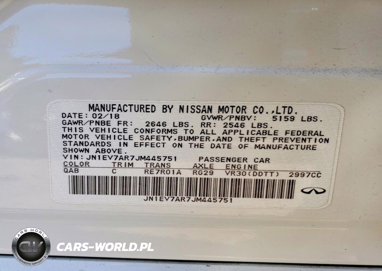 2018 Infiniti Q50 Luxe VIN:JN1EV7AR7JM445751 - 12