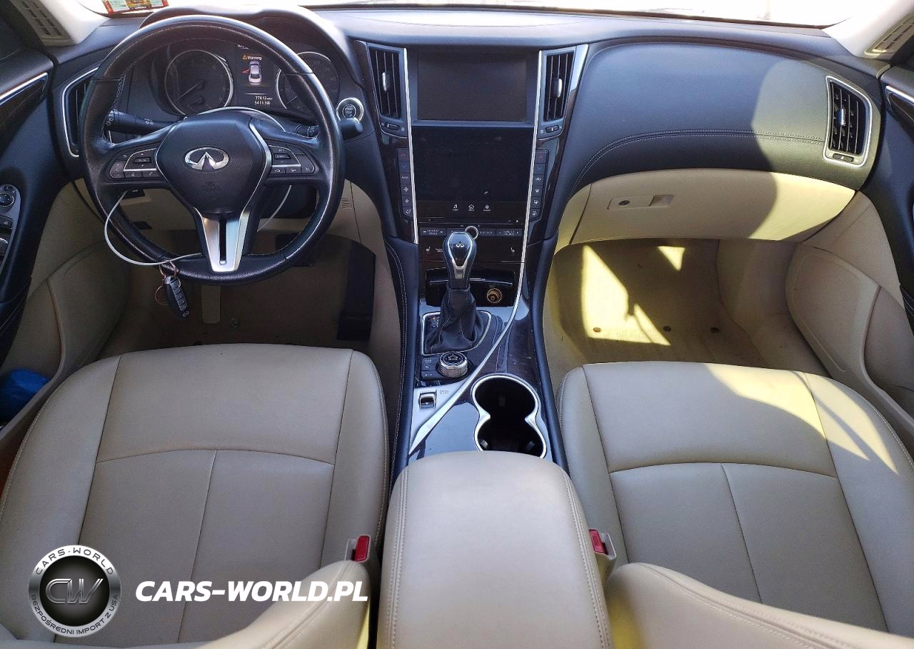 2018 Infiniti Q50 Luxe VIN:JN1EV7AR7JM445751 - 8