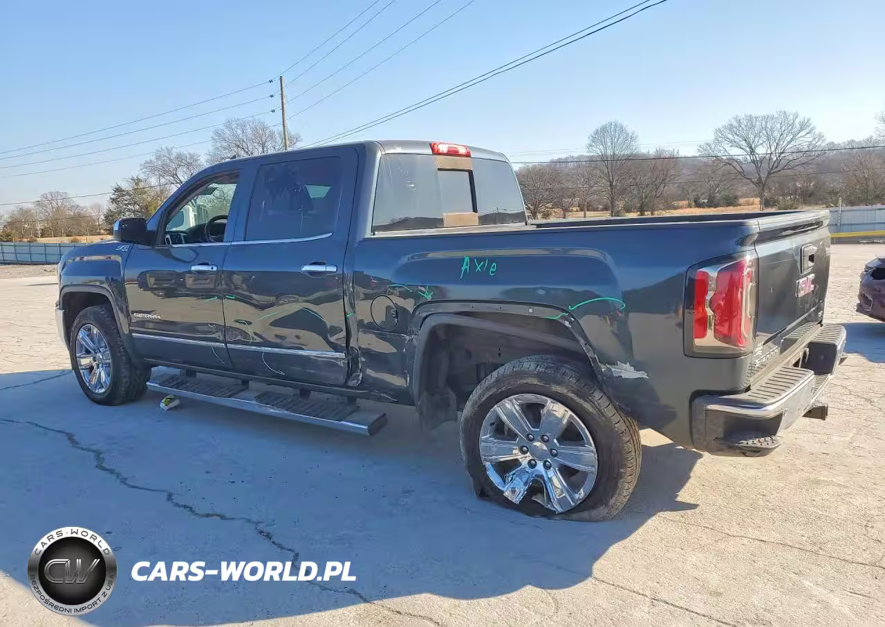 2017 GMC Sierra K1500 Slt VIN:3GTU2NEC6HG451419 - 2