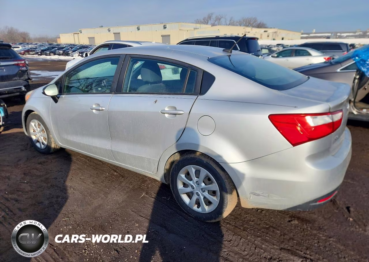 2014 Kia Rio Lx VIN:KNADM4A39E6357264 - 2