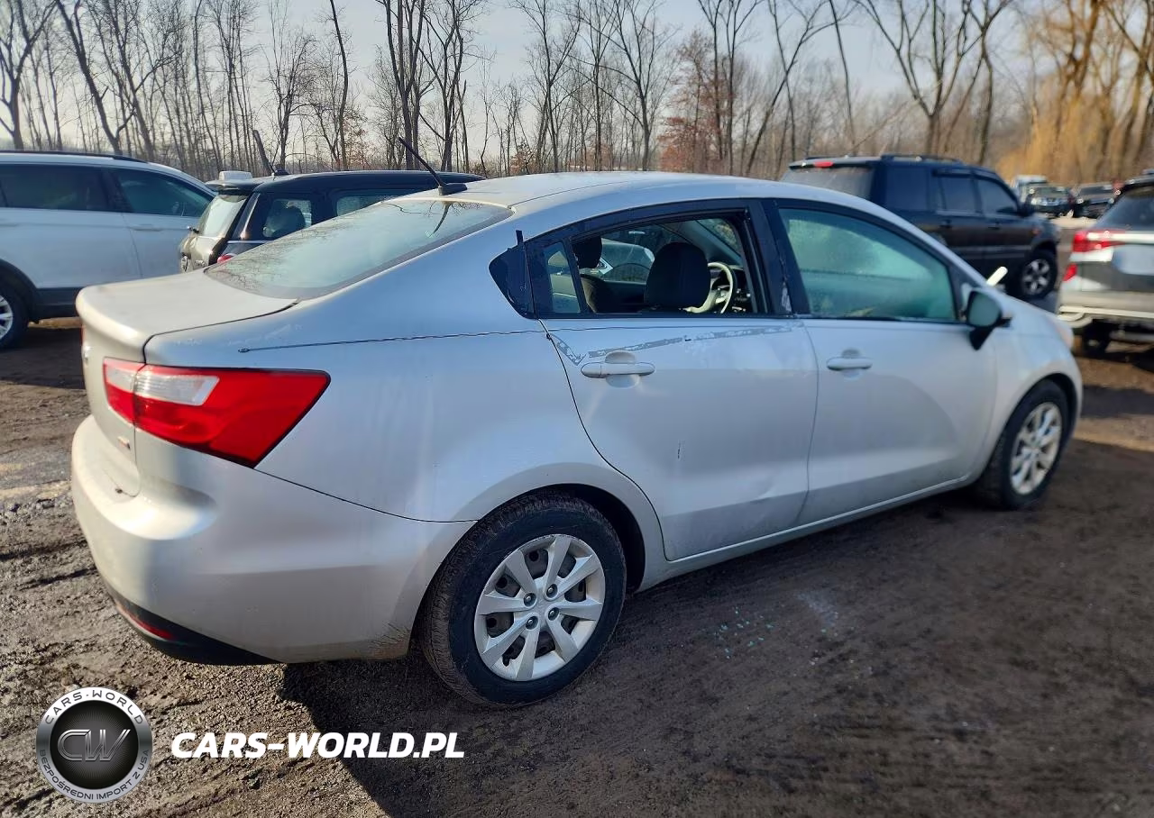2014 Kia Rio Lx VIN:KNADM4A39E6357264 - 3