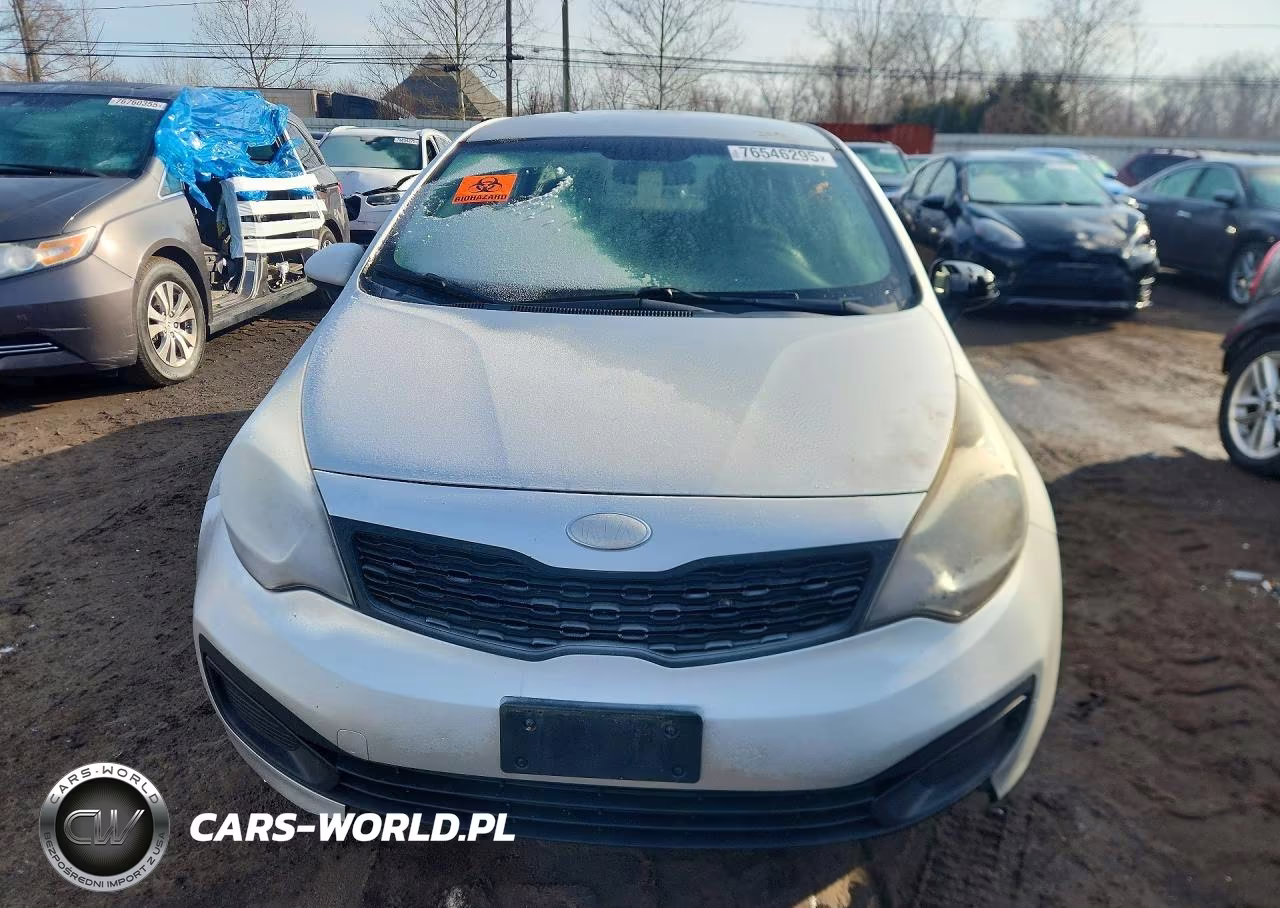 2014 Kia Rio Lx VIN:KNADM4A39E6357264 - 5