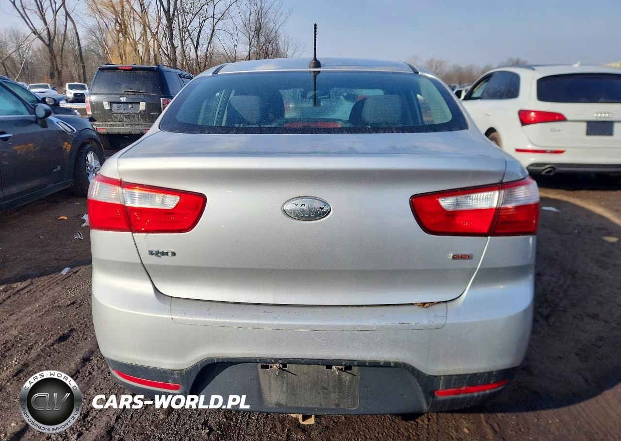 2014 Kia Rio Lx VIN:KNADM4A39E6357264 - 6