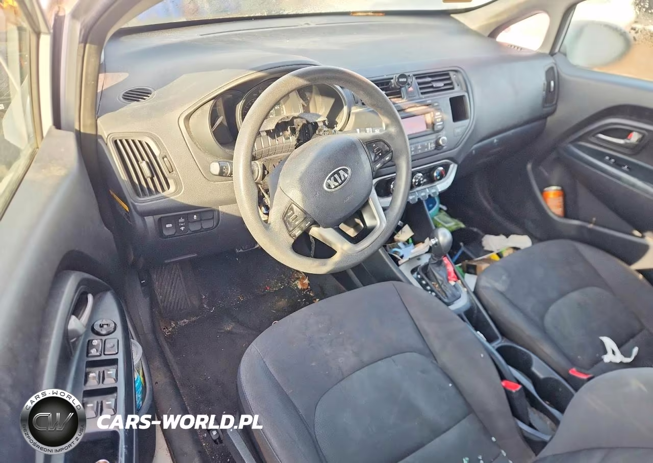 2014 Kia Rio Lx VIN:KNADM4A39E6357264 - 8
