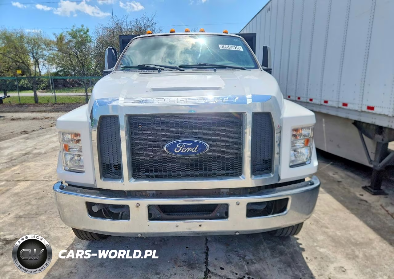 2019 Ford F650 Super Duty Flatbed Truck VIN:1FDNF6DCXKDF06695 - 5