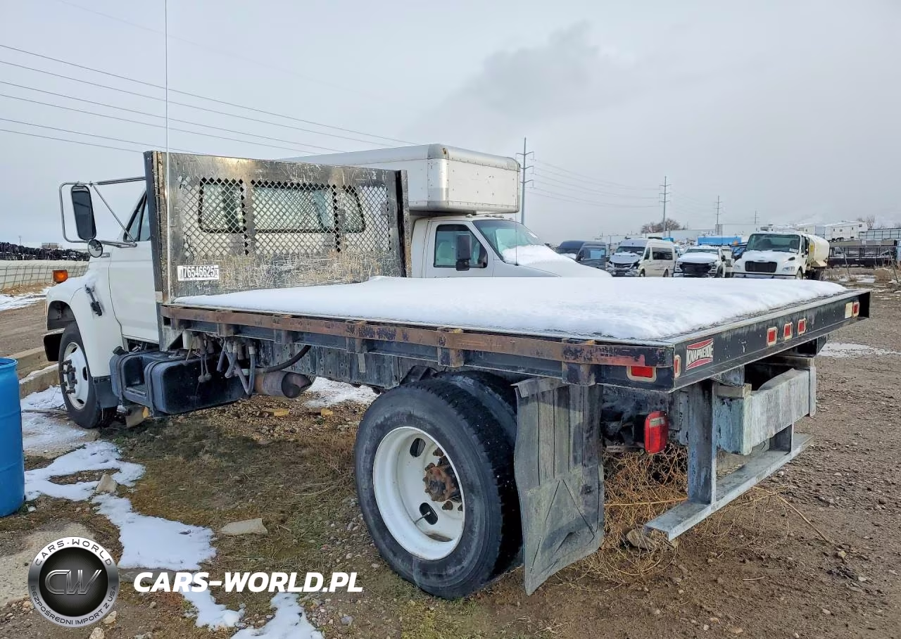 1995 Ford F700 Flatbed Truck VIN:1FDNF70J5SVA04083 - 2