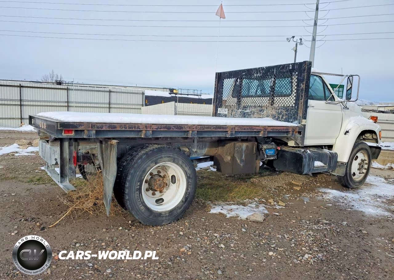 1995 Ford F700 Flatbed Truck VIN:1FDNF70J5SVA04083 - 3