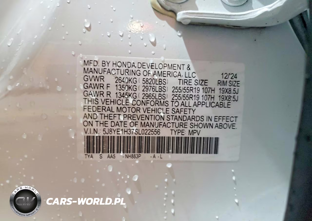 2025 Acura Mdx VIN:5J8YE1H37SL022556 - 14