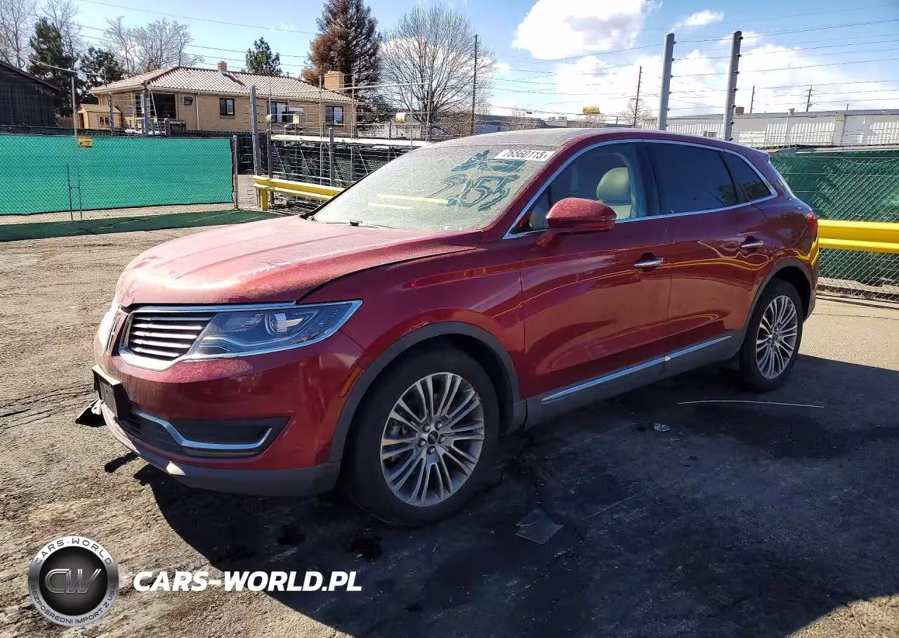 2017 Lincoln Mkx Reserve