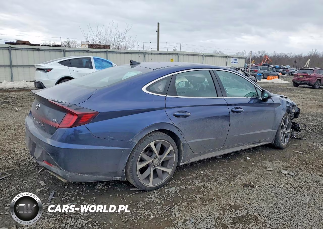 2021 Hyundai Sonata Sel Plus VIN:5NPEJ4J23MH089131 - 3